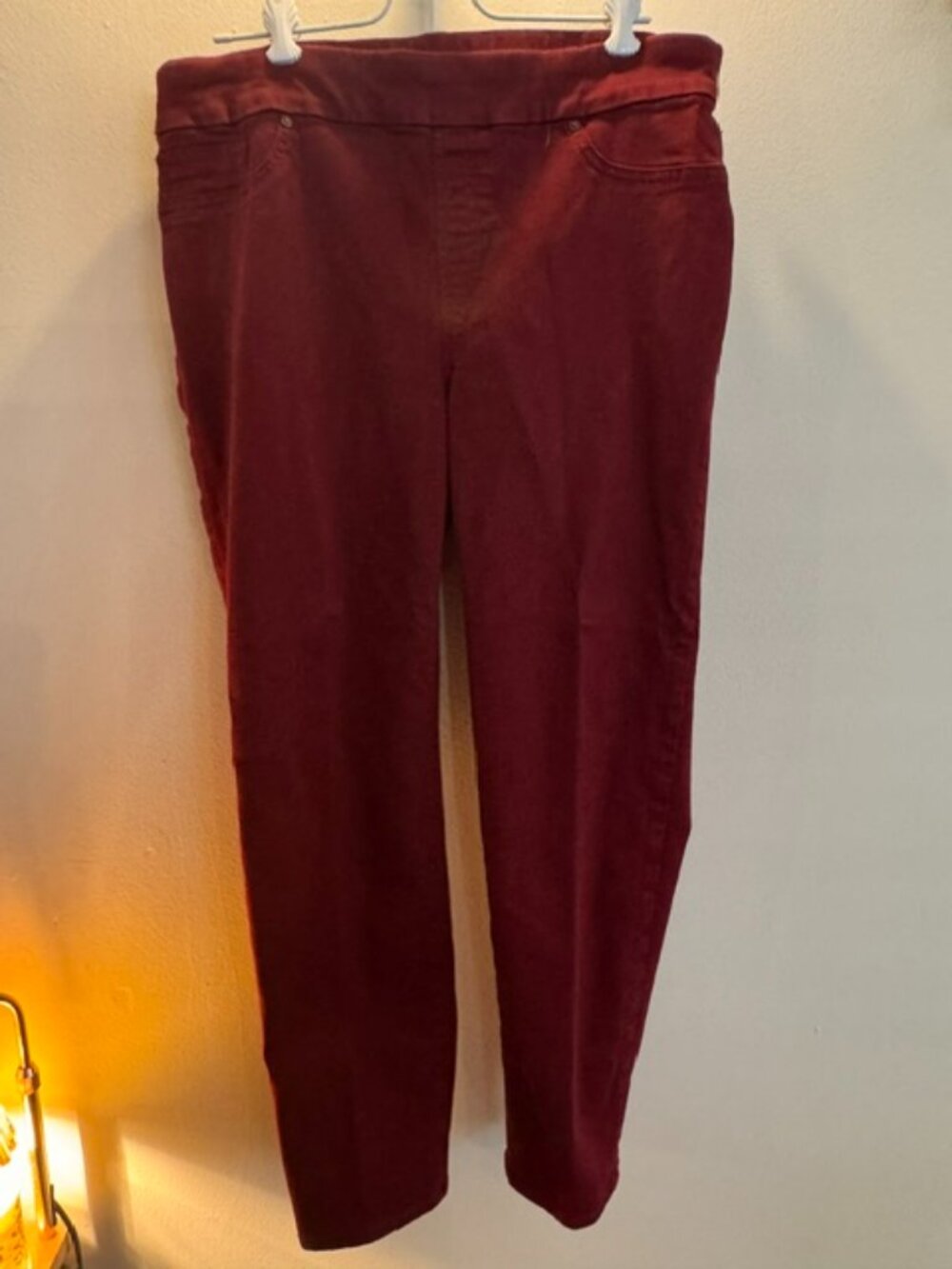 Chico's Platinum Jegging - Maroon